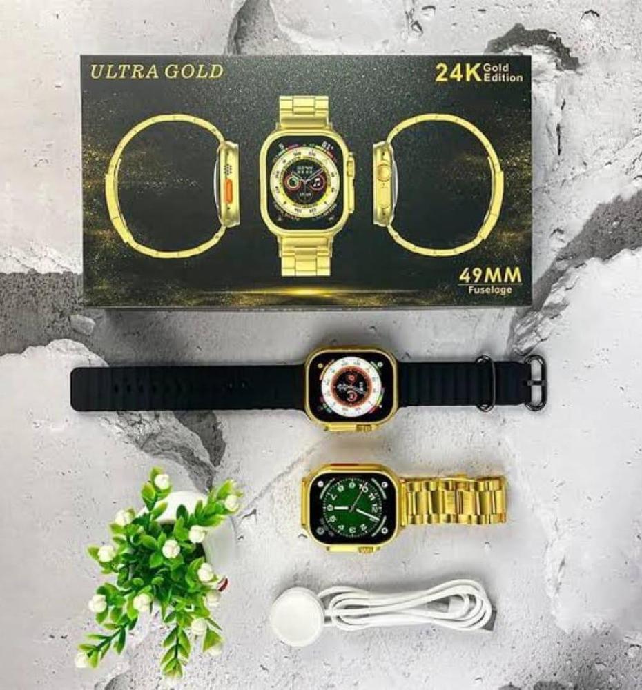 Ultra Golden Smart Watch Full HD 49 MM